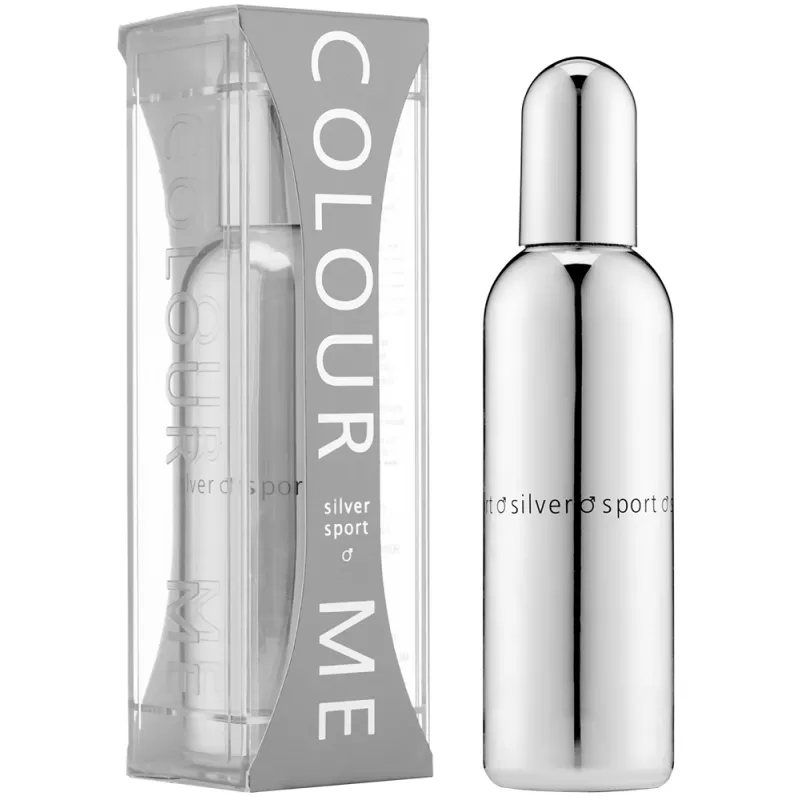 Perfume Colour Me Silver Sport EDP Masculino - 90m...