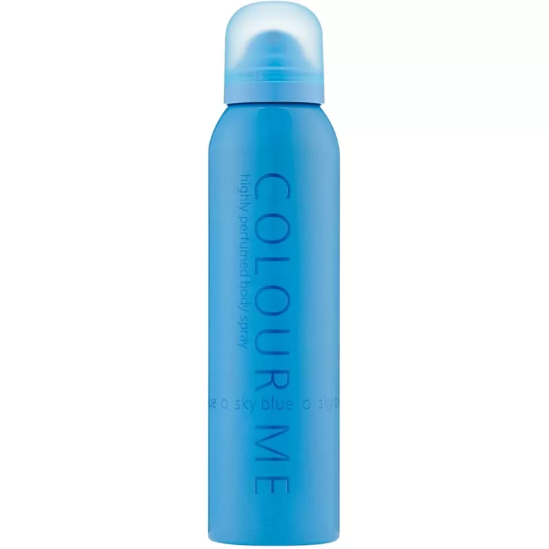 Kit Perfume Colour Me Sky Blue EDP 100ml + Body Spray Sky Blue 150ml - Femenino