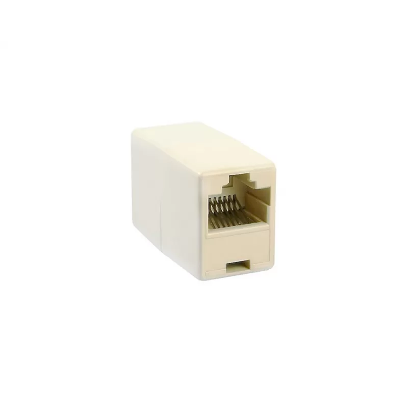 Adaptador Union RJ45 Hembra a Hembra