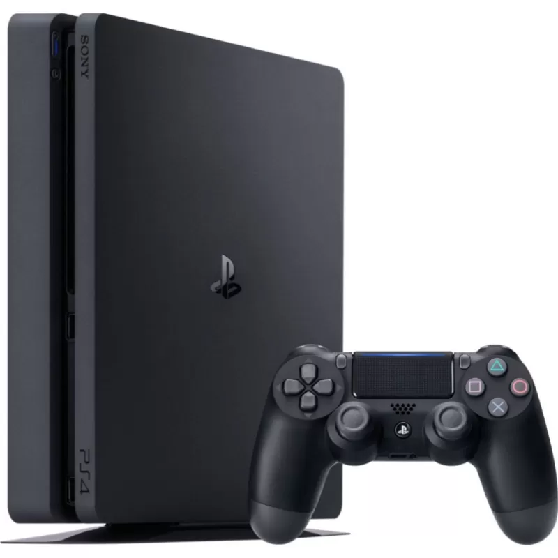 Consola Sony PlayStation 4 Slim CUH-2216A 500GB 2V - Jet Black + EA Sports FC24 Español