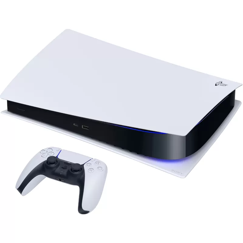 Consola Sony PlayStation 5 CFI-1115B Digital 825GB SSD Black/White - Caja Blanca (Caja Fea)