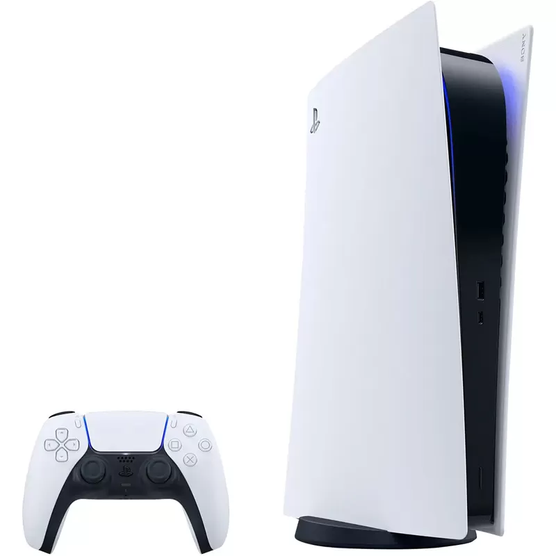 Consola Sony PlayStation 5 CFI-1115B Digital 825GB SSD Black/White - Caja Blanca (Caja Fea)