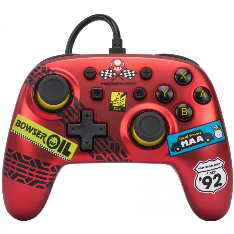 Control Nintendo Switch PowerA Nano Wired - Mario Kart: Racer Red (PWA-A-04531)