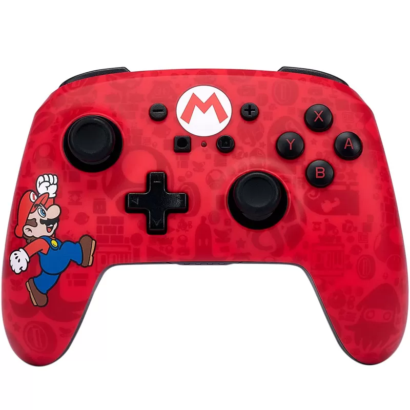 Control Wireless PowerA Nintendo Switch - Here We Go Mario (PWA-A-00654)