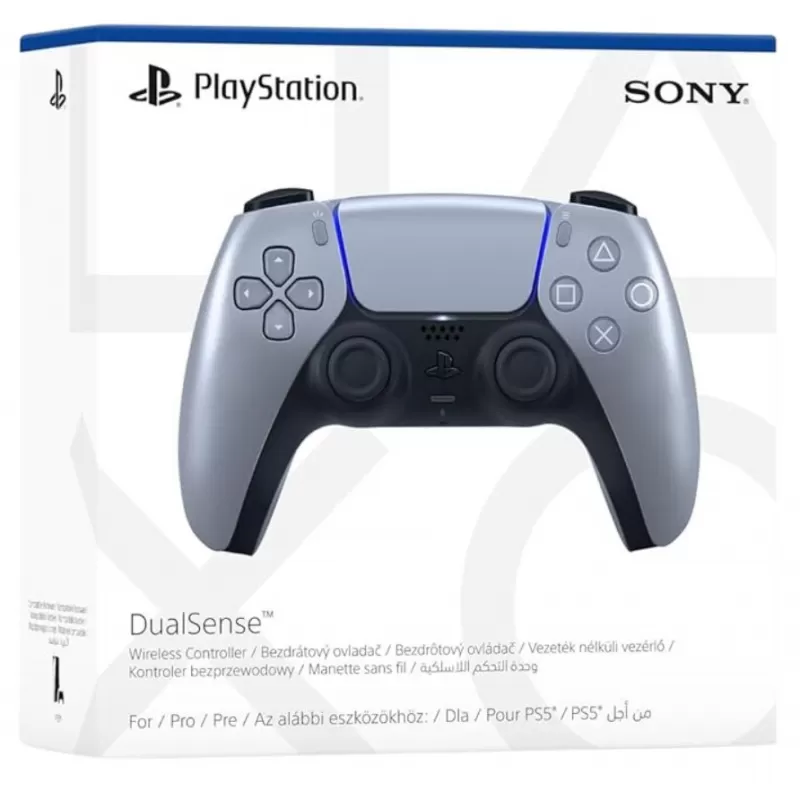 Control Sony DualSense Para PlayStation 5 CFI-ZCT1W - Sterling Silver