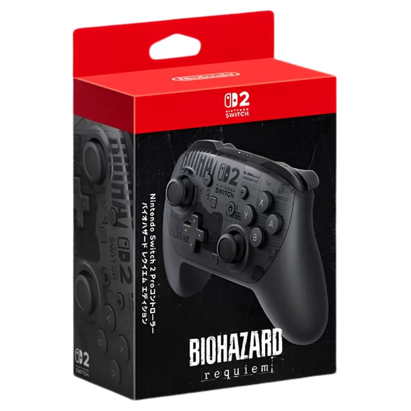 Control Nintendo Switch 2 Pro Wireless - Resident Evil Biohazard Requiem (Japonés)