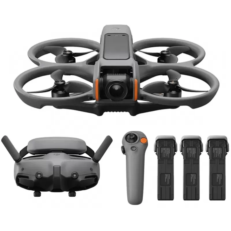 Drone DJI Avata 2 Fly More Combo (Tres Baterias) - Caja Fea