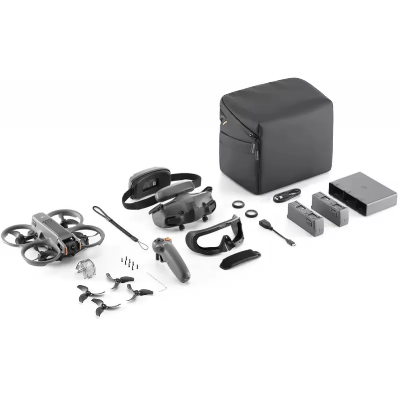 Drone DJI Avata 2 Fly More Combo (Tres Baterias) - Caja Fea