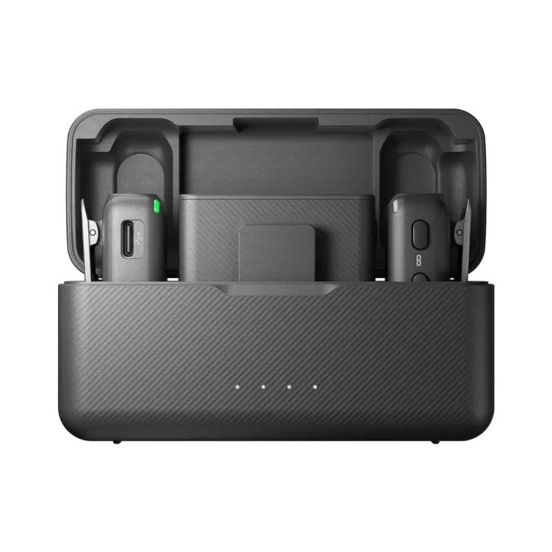 Micrófono Wireless DJI Mic 2 (2 TX + 1 RX + Charging Case) (FCC) - Black