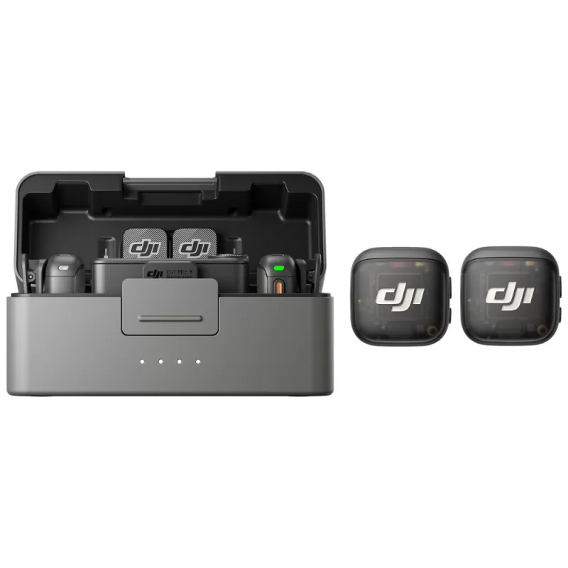 Micrófono Wireless DJI Mic 3 (2 TX + 1 RX + Charg...