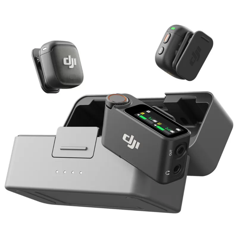 Micrófono Wireless DJI Mic 3 (2 TX + 1 RX + Charging Case)