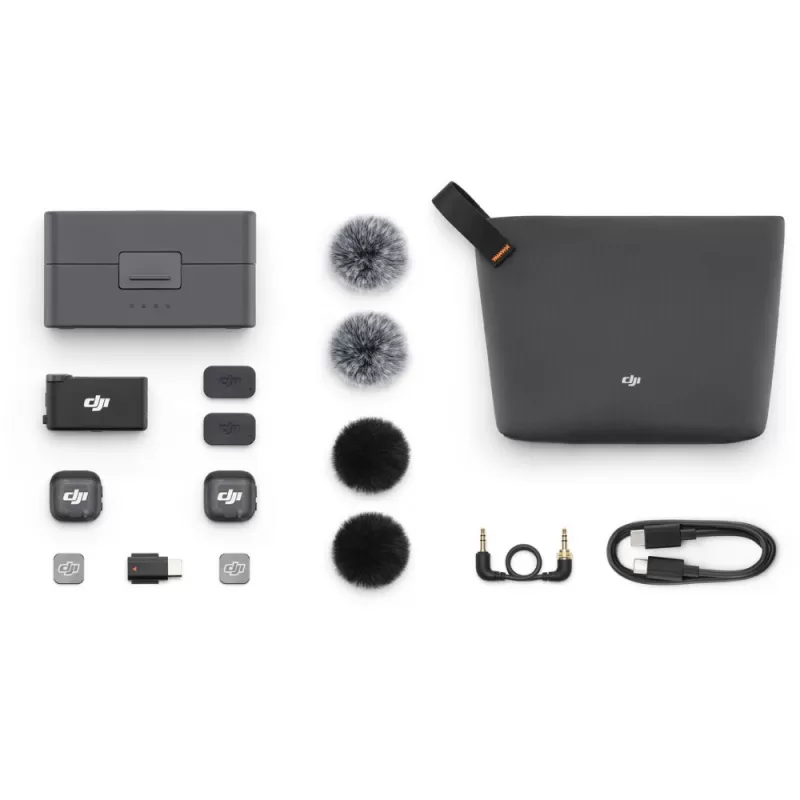 Micrófono Wireless DJI Mic 3 (2 TX + 1 RX + Charging Case)