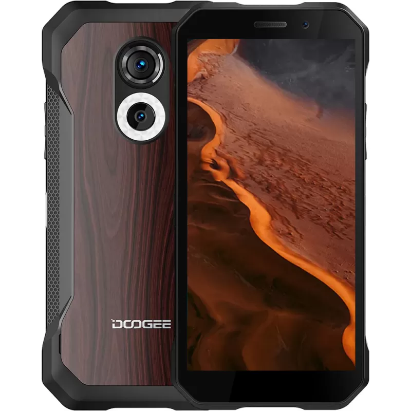 Smartphone Doogee S61 Pro DS LTE 6.0" 6/128GB - Wood Grain