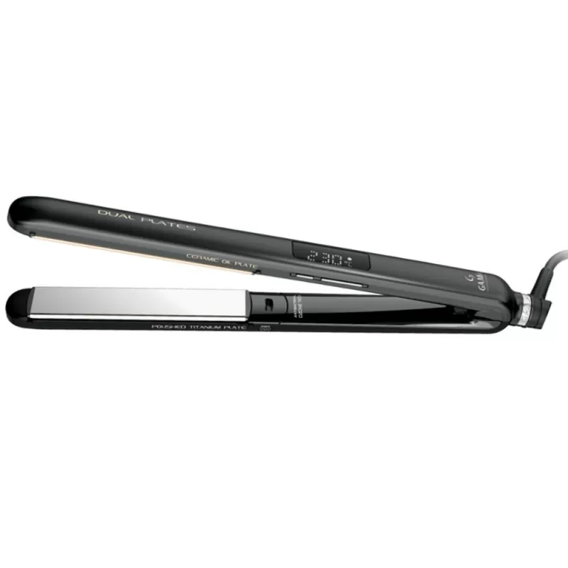 Alisador Gama CP14 Dual Plates 230°C 2V - Black Alisador Gama CP14 Dual Plates 230°C 2V - Black