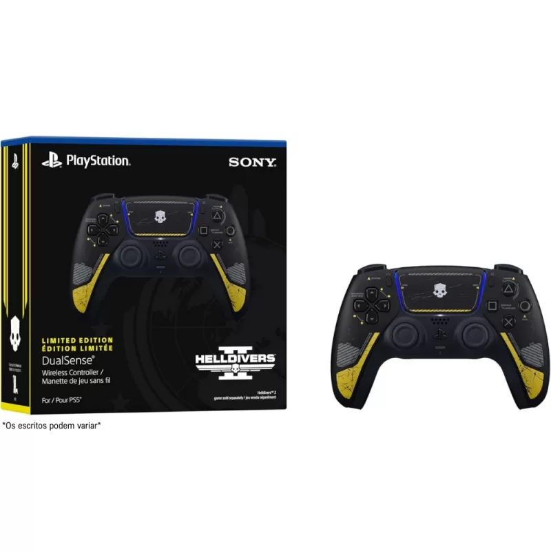 Control Sony Dualsense para PlayStation 5 CFI-ZCT1W - Helldivers II Limited Edition (Caja Fea)