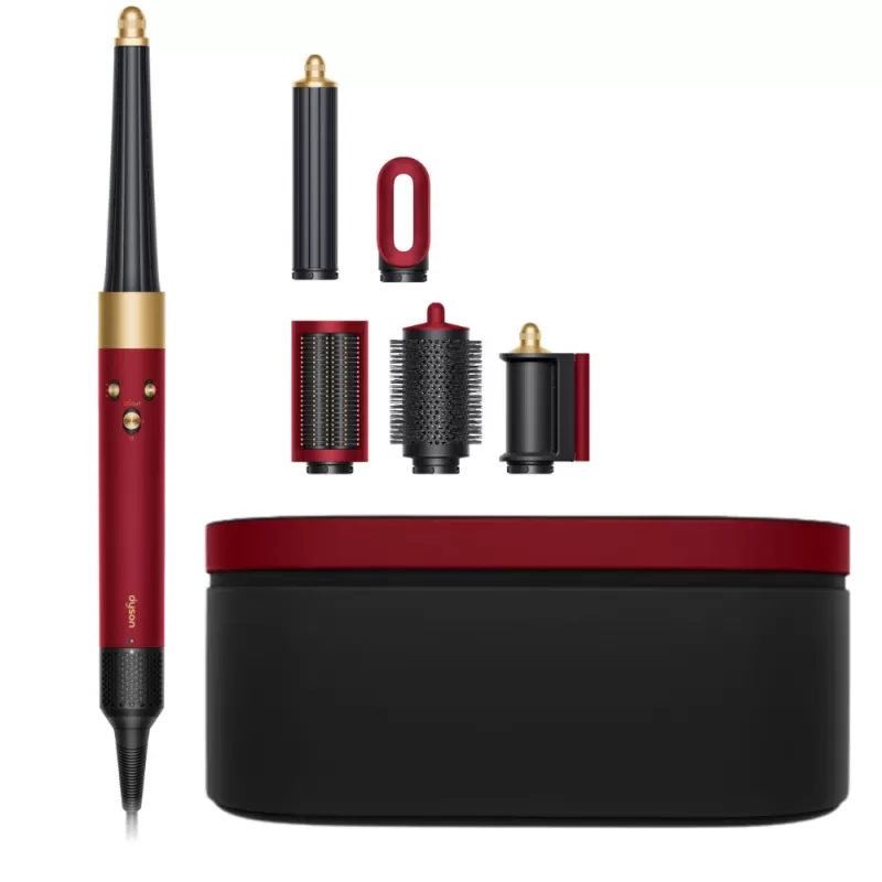 Modelador Multifuncional Dyson Airwrap i.d. HS08 220V - Red Velvet/Gold