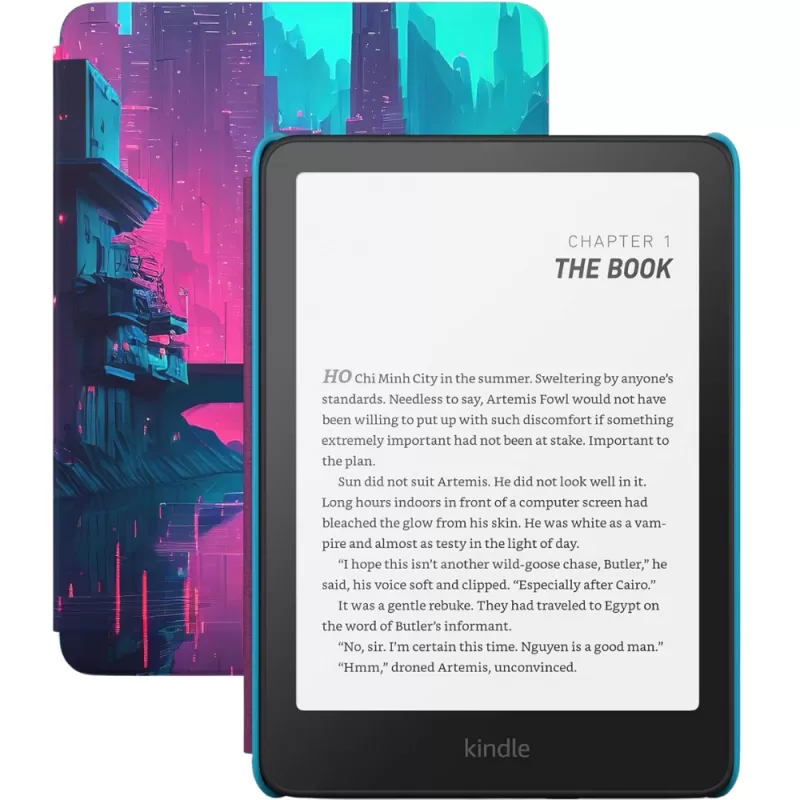 E-Book Amazon Kindle Paperwhite Kids (16GB) 7" 2024 - Cyber City