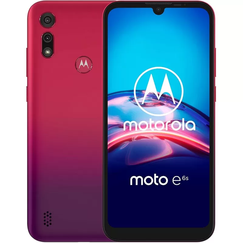 Smartphone Motorola E6S XT2053-2 SS 4/64GB 6.1" Rojo