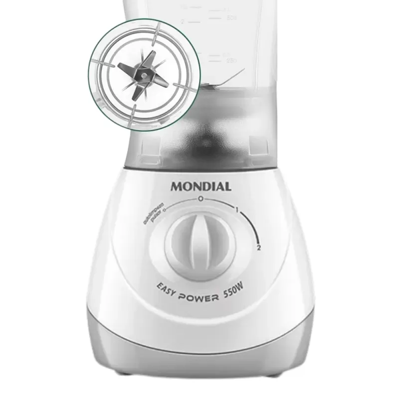 Licuadora Mondial Easy Power L-550-W 220V 1.9L 550W - White