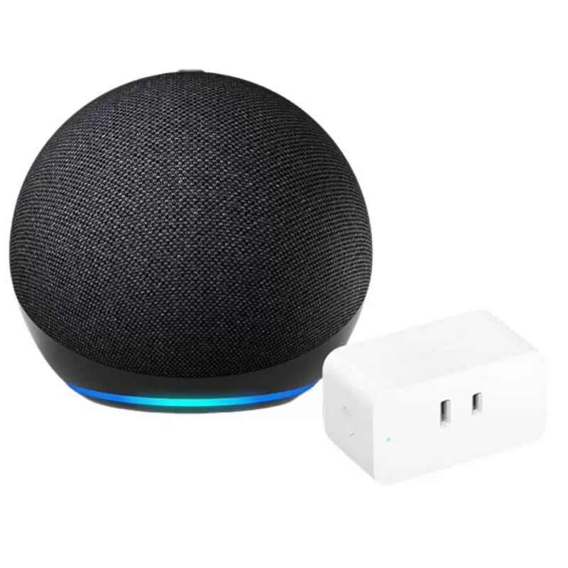 Speaker Amazon Echo Dot 4ª Generación with Smart Plug - Charcoal 