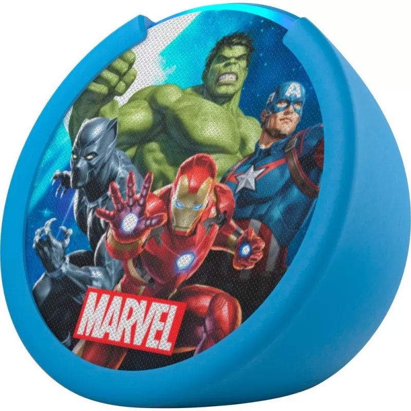 Speaker Amazon Echo Pop Kids Edition with Alexa - Marvel's Avengers