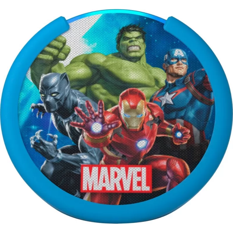 Speaker Amazon Echo Pop Kids Edition with Alexa - Marvel's Avengers