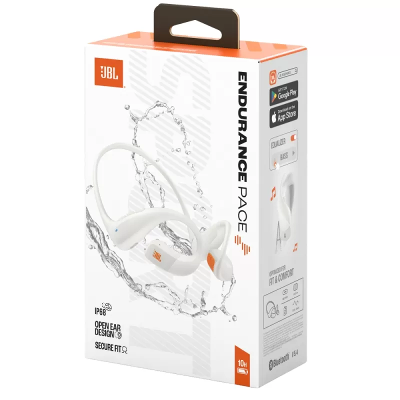 Auricular JBL Endurance Pace Bluetooth - White