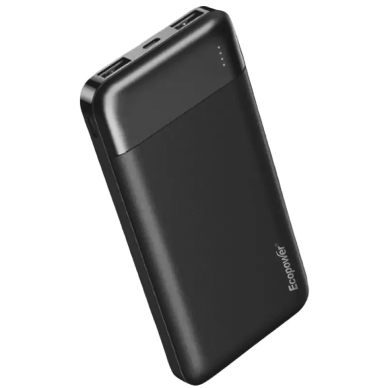 Cargador Portátil Ecopower EP-C515 Power Bank 12.000mAh - Black