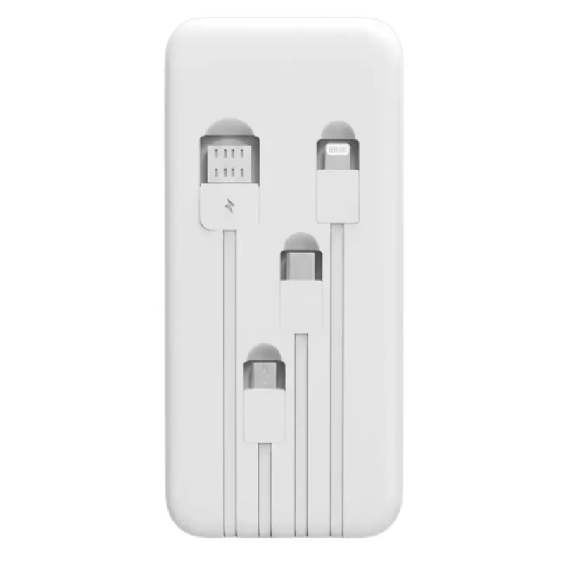 Cargador Portátil Ecopower EP-C803 12.000mAh 10.5W - White