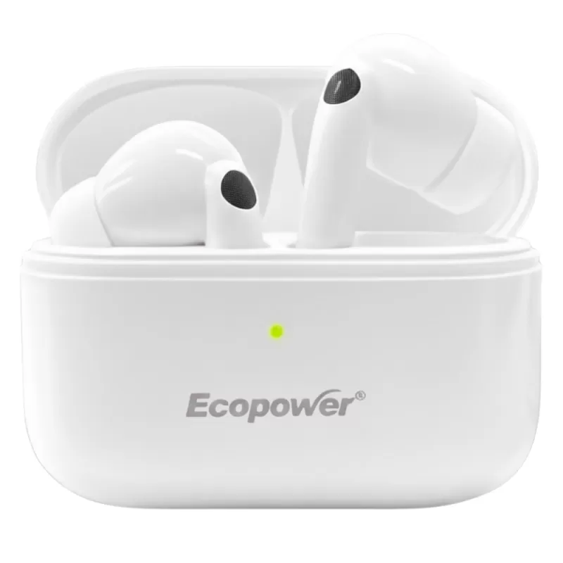 Auricular Ecopower EP-H123 Bluetooth ANC - White