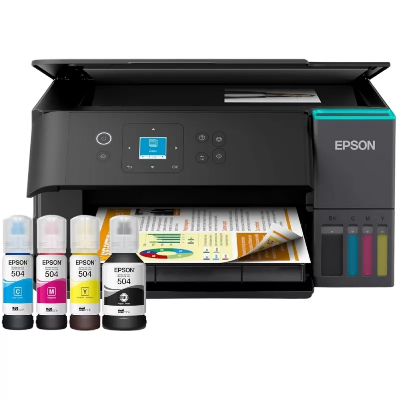 Impresora Multifuncional Epson EcoTank L4360 Wi-Fi 2V - Black