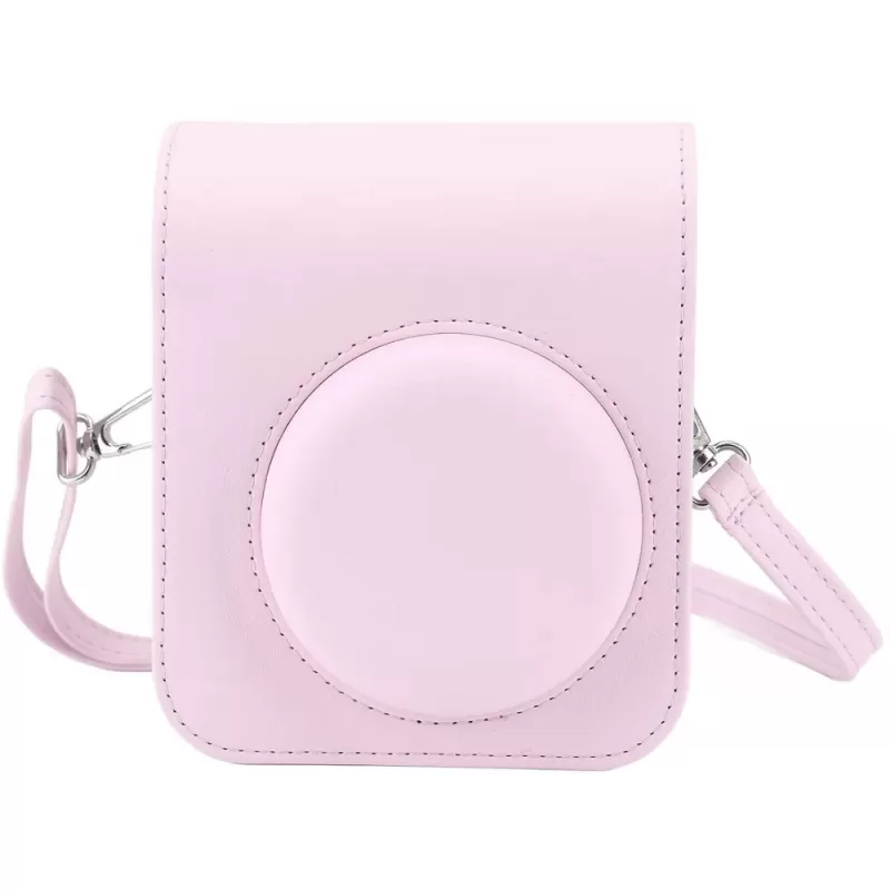 Estuche Diginerds Para Cámara Instax Mini 12 With Strap - Blossom Pink