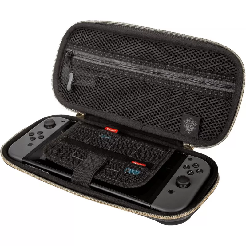 Estuche Protector PowerA para Nintendo Switch Universal Hylian Crest PWA-A-02406 - Black