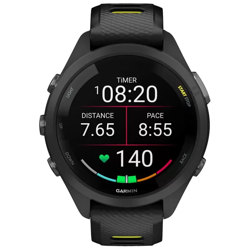 Reloj GPS Garmin Forerunner 265S 010-02810-03 - Black/Yellow