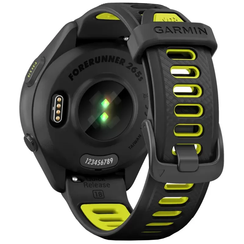 Reloj GPS Garmin Forerunner 265S 010-02810-03 - Black/Yellow