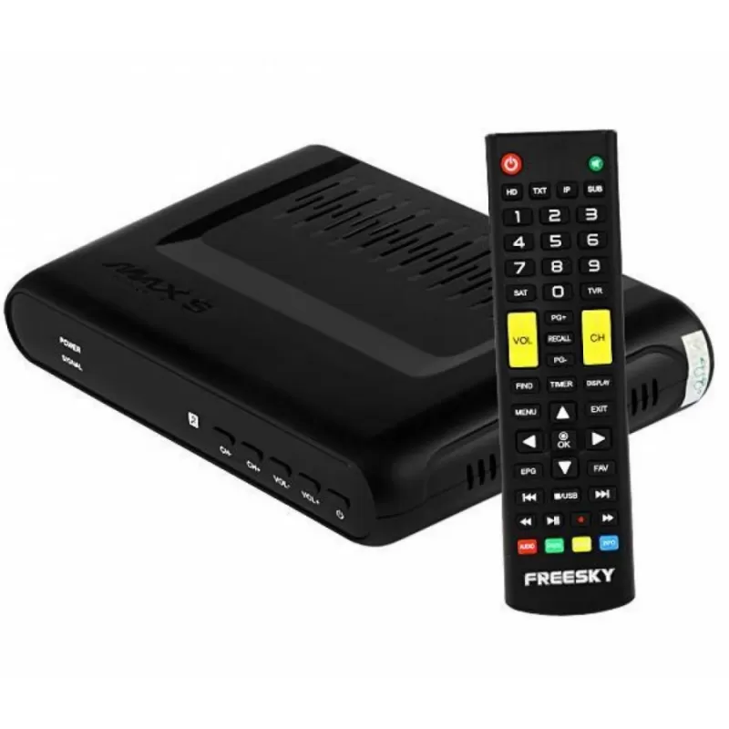 Receptor FTA Freesky Max S 4K Wi-Fi IPTV