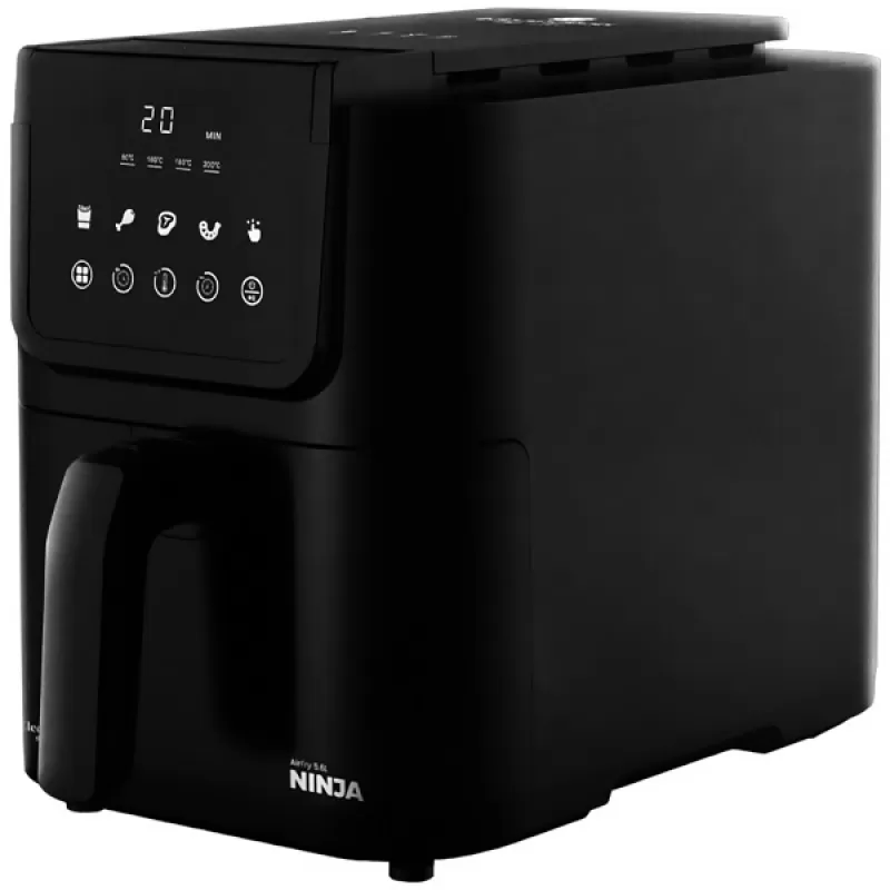 Freidora Eléctrica Electrobras Air Fryer Ninja EBAF-56D 1500W 220V 5.6L - Black