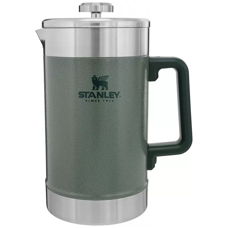 Cafetera Francesa Stanley Classic Stay Hot French Press 1.4L - Hammertone Green (70-14254-001)