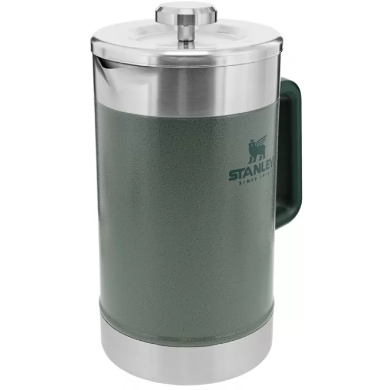 Cafetera Francesa Stanley Classic Stay Hot French Press 1.4L - Hammertone Green (70-14254-001)