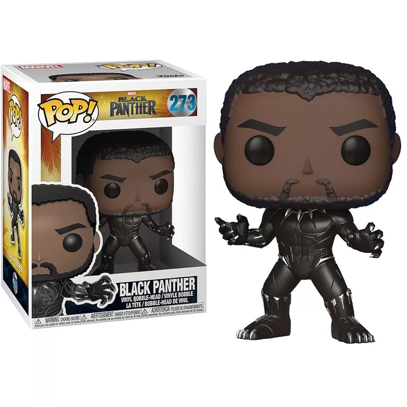 Muñeco Funko Pop! Marvel Black Panther - Black Pa...