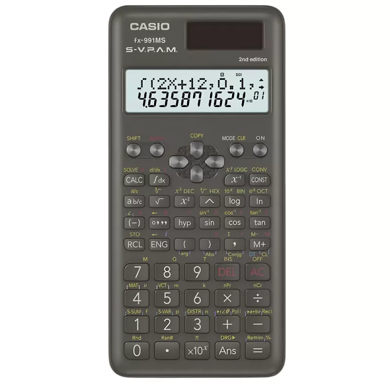 Calculadora Científica Casio FX-991MS 2nd Edition...