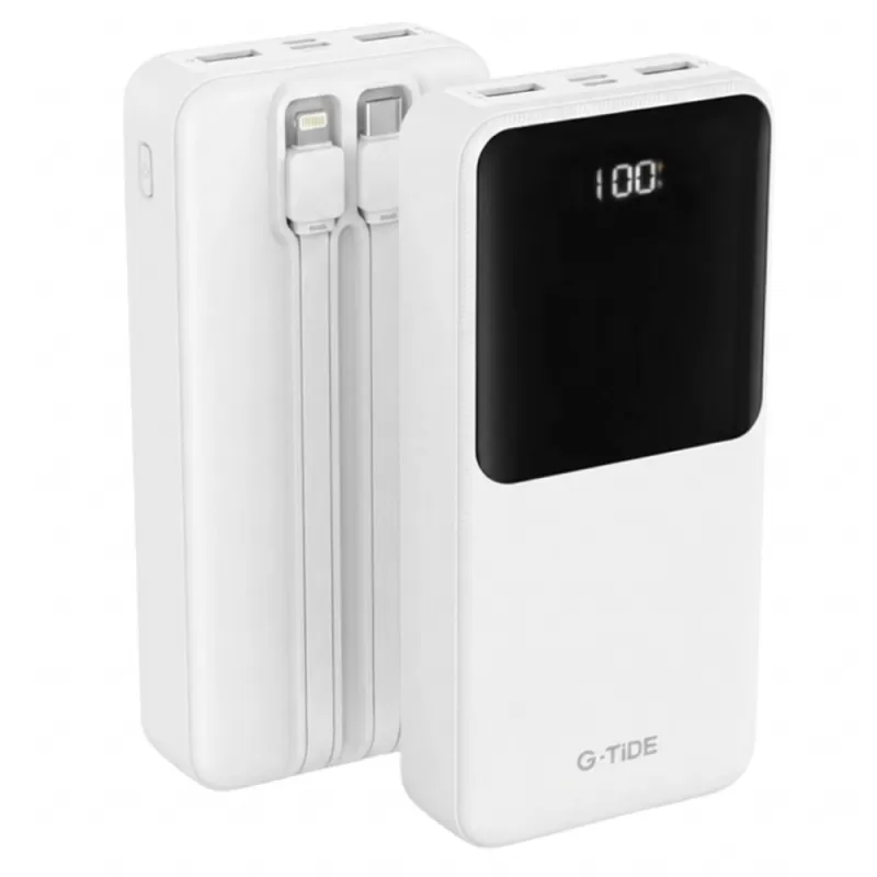 Cargador Portátil G-Tide Easy2 20.000mAh 22.5W - White