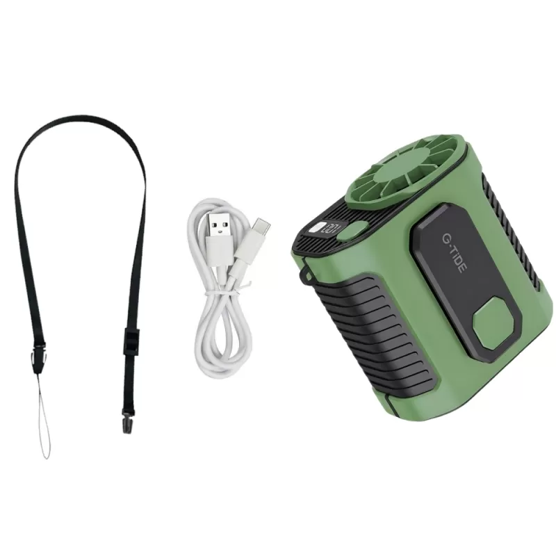 Mini Ventilador Portátil G-Tide FW01 4.400mAh - Green