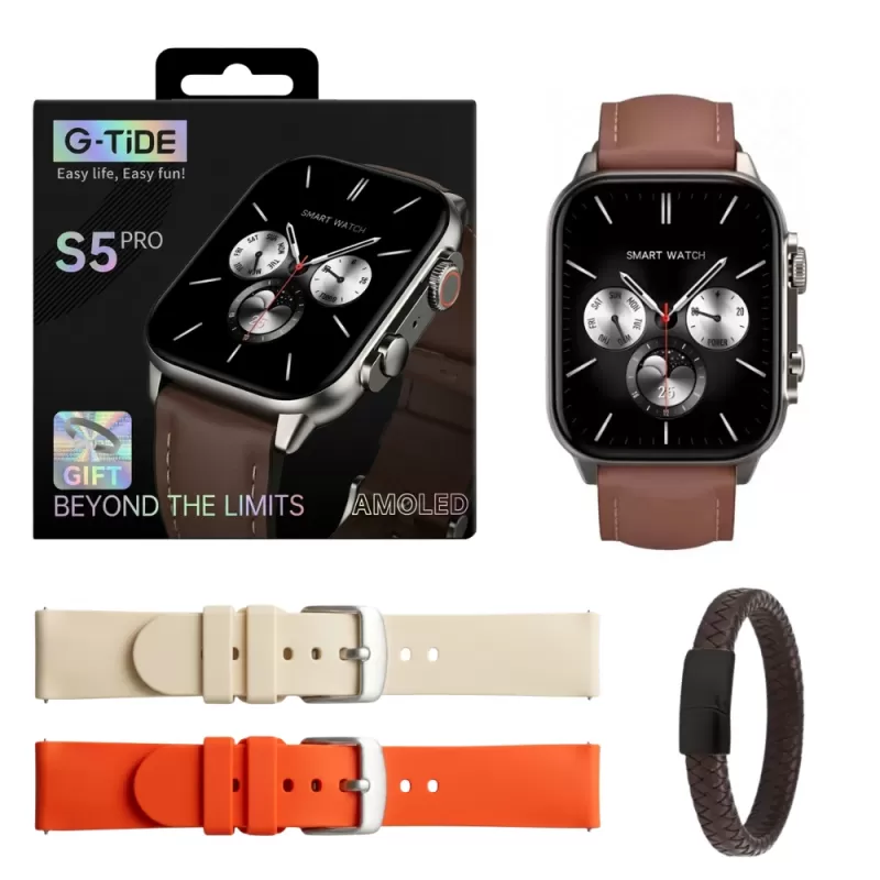 Reloj Smart G-Tide S5 Pro - Pale Gold