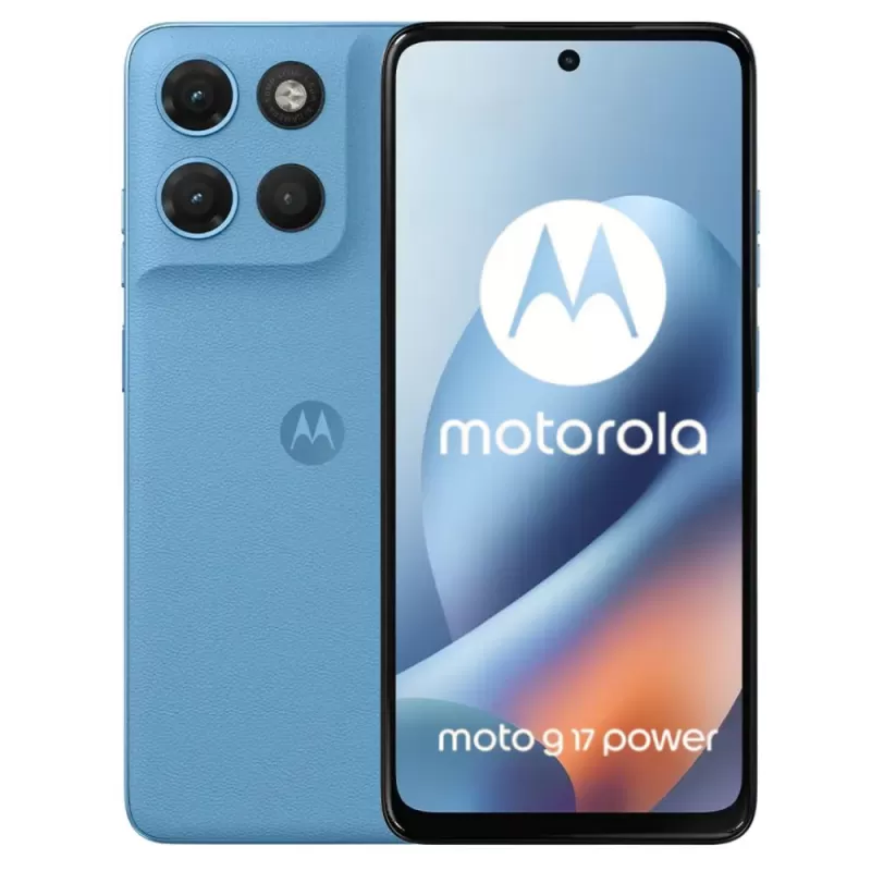 Smartphone Motorola Moto G17 Power XT2623-5 DS LTE 6.72" 8/256GB - Alaskan Blue (Celeste)