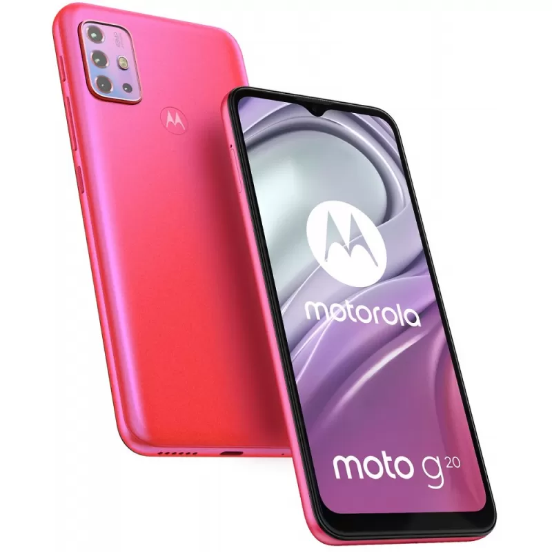 Smartphone Motorola Moto G20 XT2128-1 LTE DS 6.5" 4/64GB - Rosa Flamingo