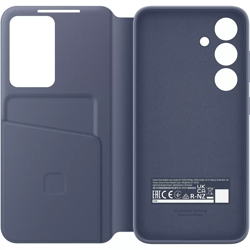 Capa Samsung Galaxy S24 EF-ZS921CVEGWW Smart View Wallet - Violet