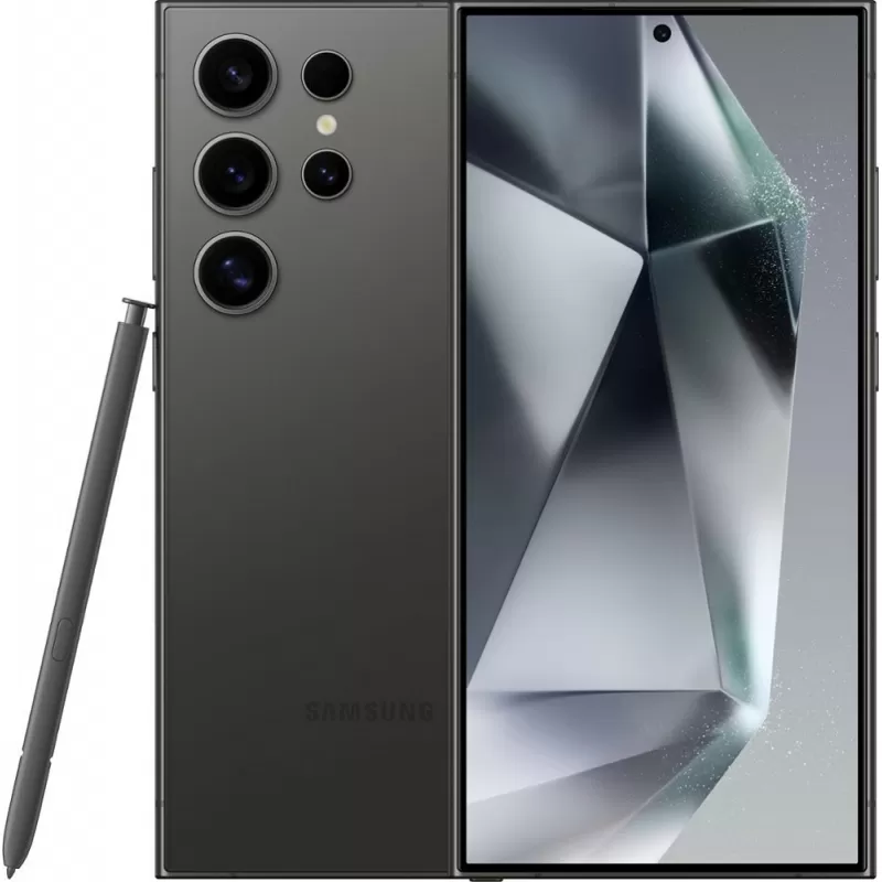 Smartphone Samsung Galaxy S24 Ultra SM-S928B DS 5G 6.8" 12/512GB - Titanium Black (Homologado) (Caja Fea)