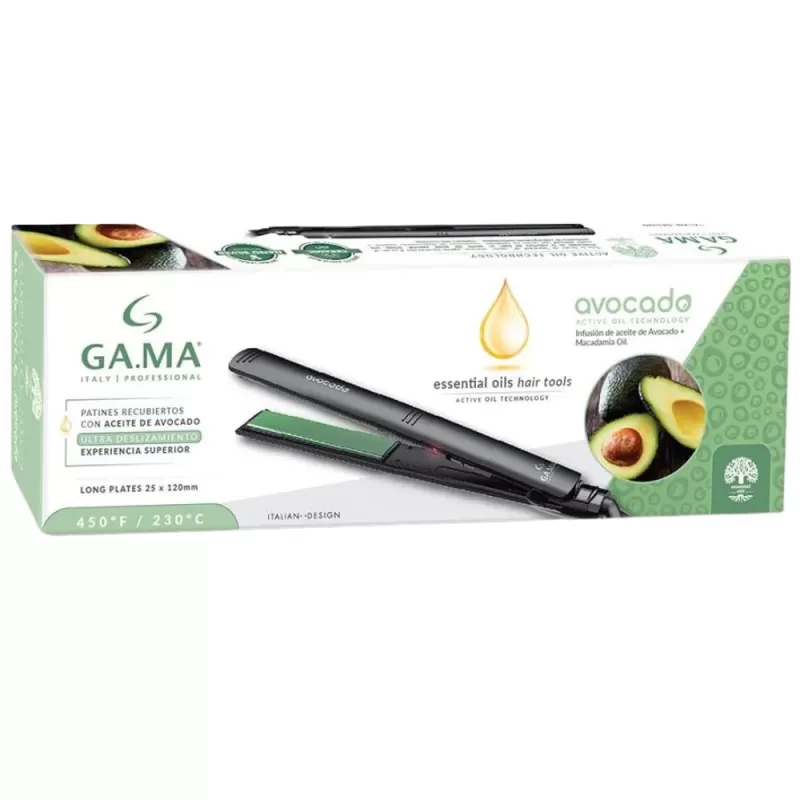 Alisador Gama Elegance Avocado 230°C 2V - Black
