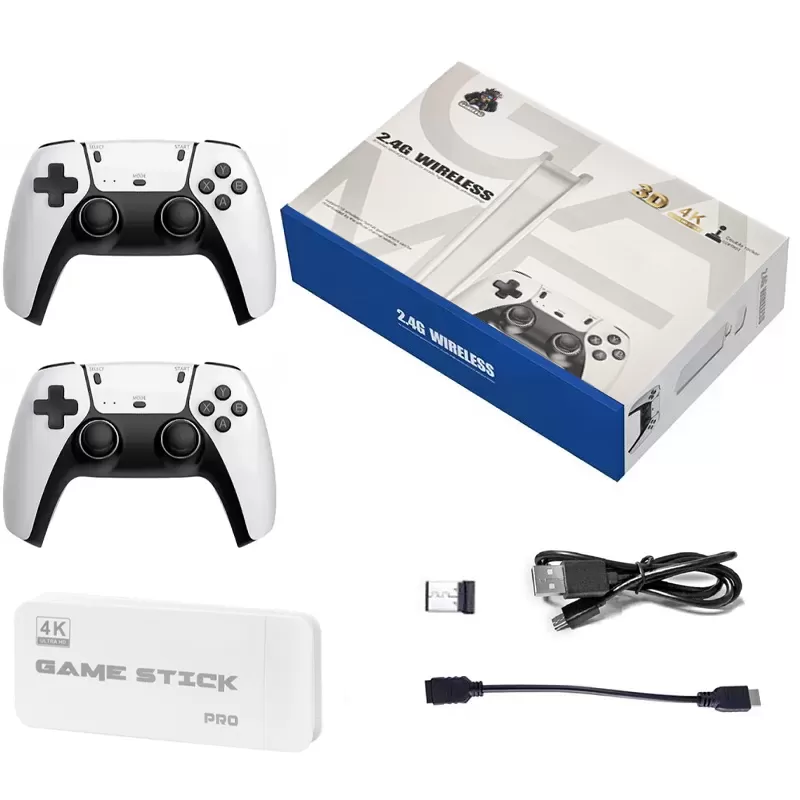 Consola Game Stick Pro 2 Controles - White